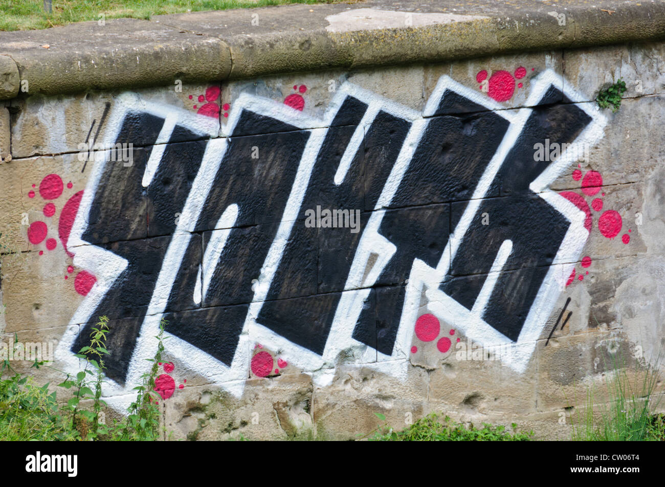 Street Art Wall Graffiti Showing The Word Youth Street Art Wall Graffiti Showing The Word Youth
