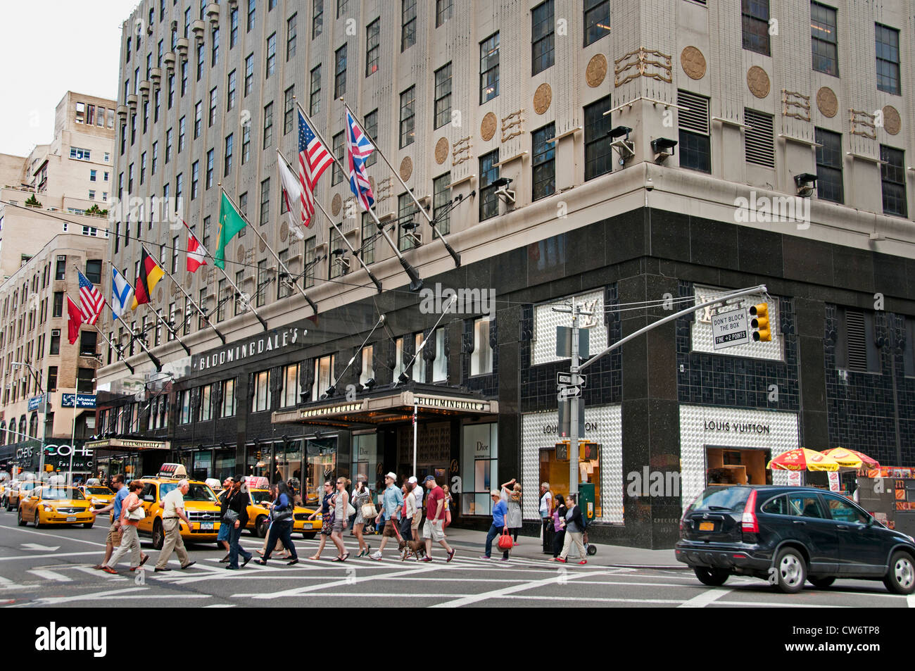 Bloomingdale&#39;s Department Store Lexington Avenue Manhattan New York Stock Photo, Royalty Free ...