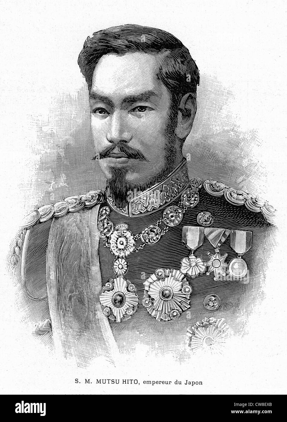 Portrait of Emperor Meiji Stock Photo, Royalty Free Image: 49974467 - Alamy