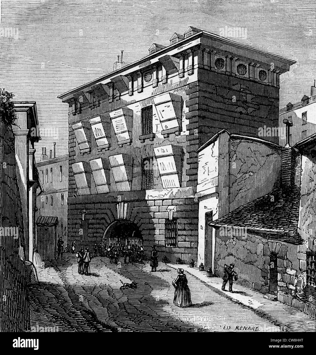 La Force Prison Stock Photo, Royalty Free Image 49976580 Alamy