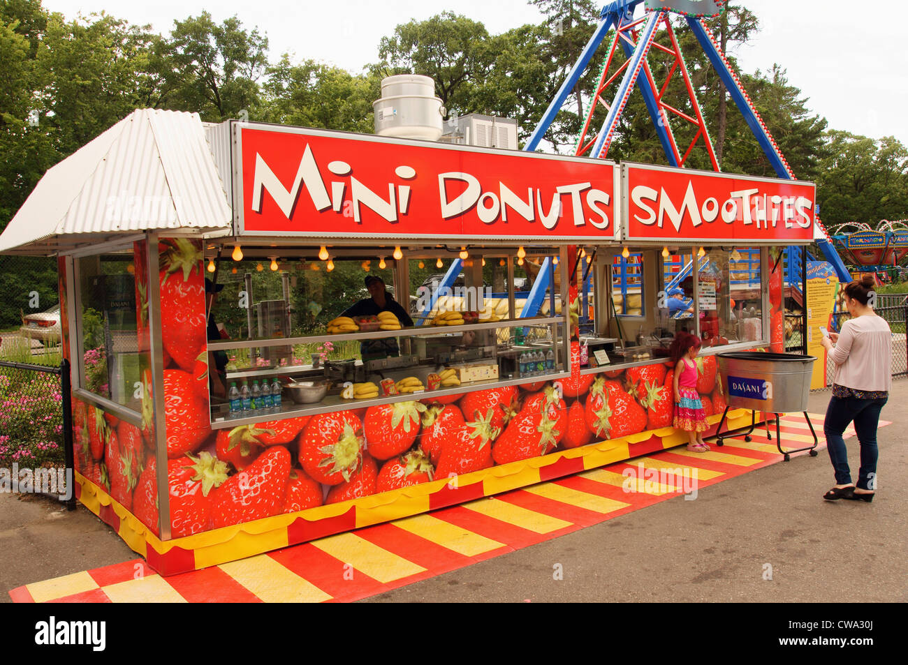 concession stand como park zoo saint st paul minnesota mn fair midway