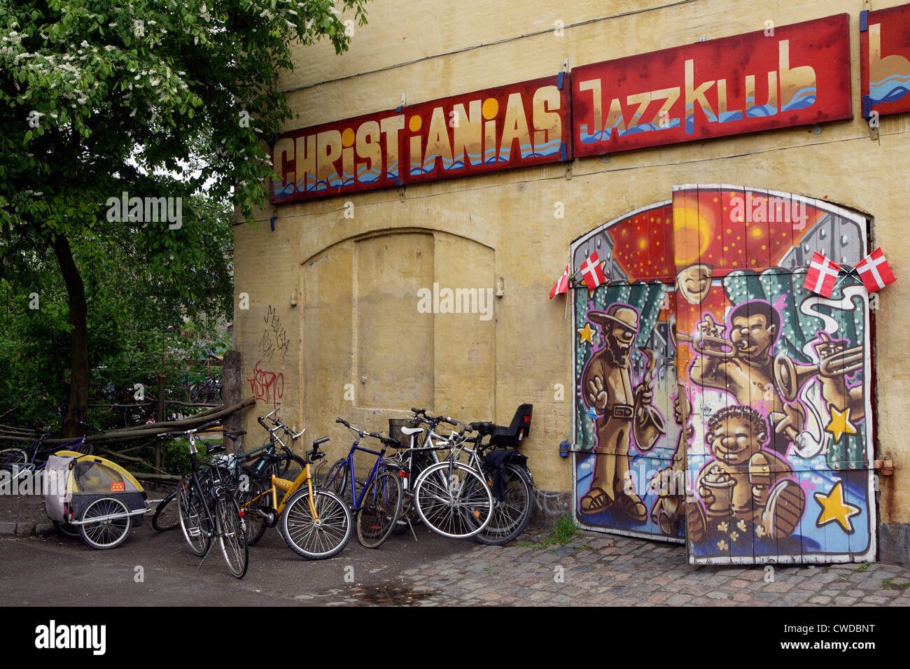 Denmark, Copenhagen, Freetown Christiania, Jazz Club Stock Photo, Royalty Free Image 50081748