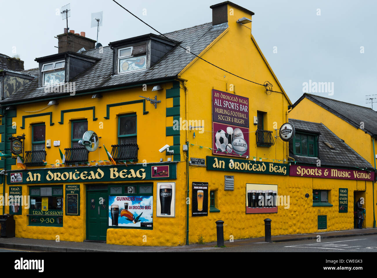 Local pub in Dingle town, Dingle Peninsula, County Kerry, Republic of