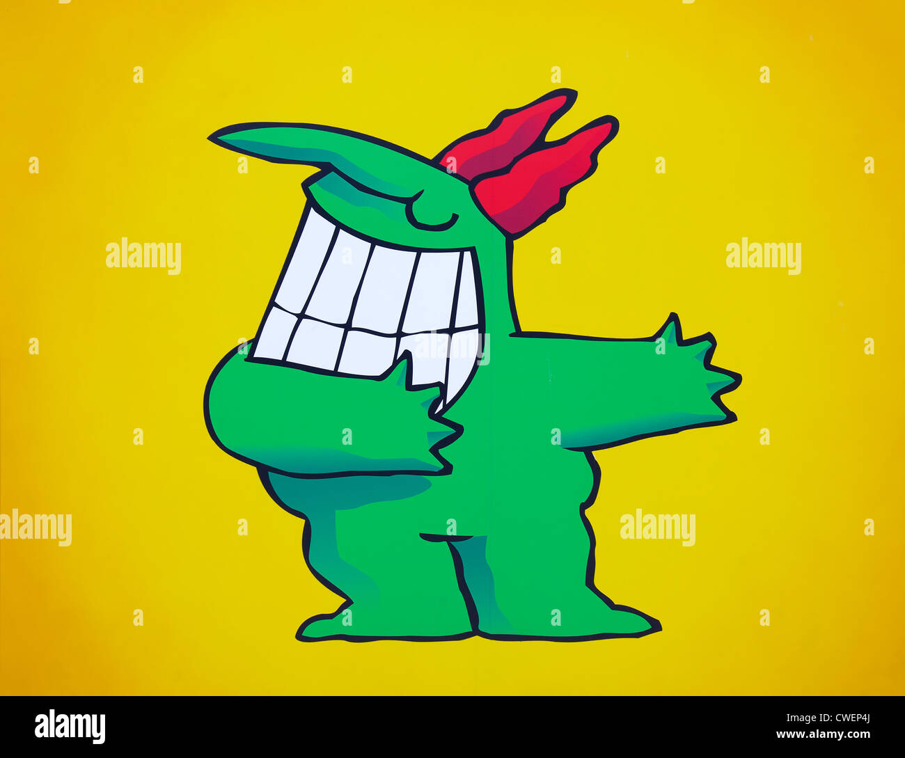 Victor, mascot of the Just for Laughs Festival Stock Photo 50111842