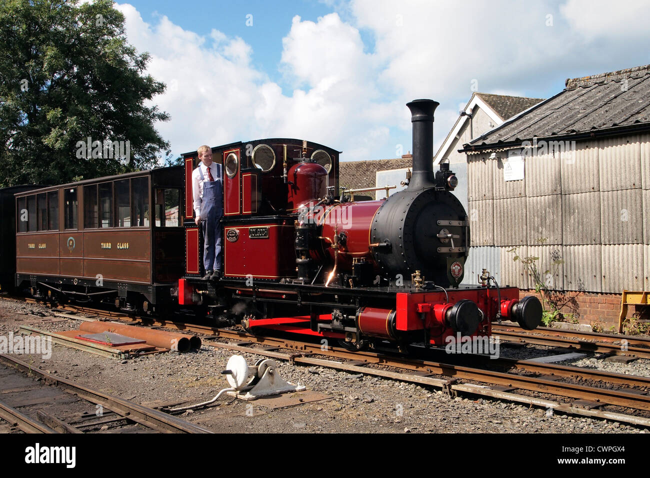 Talyllyn Railway engine No 2 "Dolgoch" (built by Fletcher Jennings