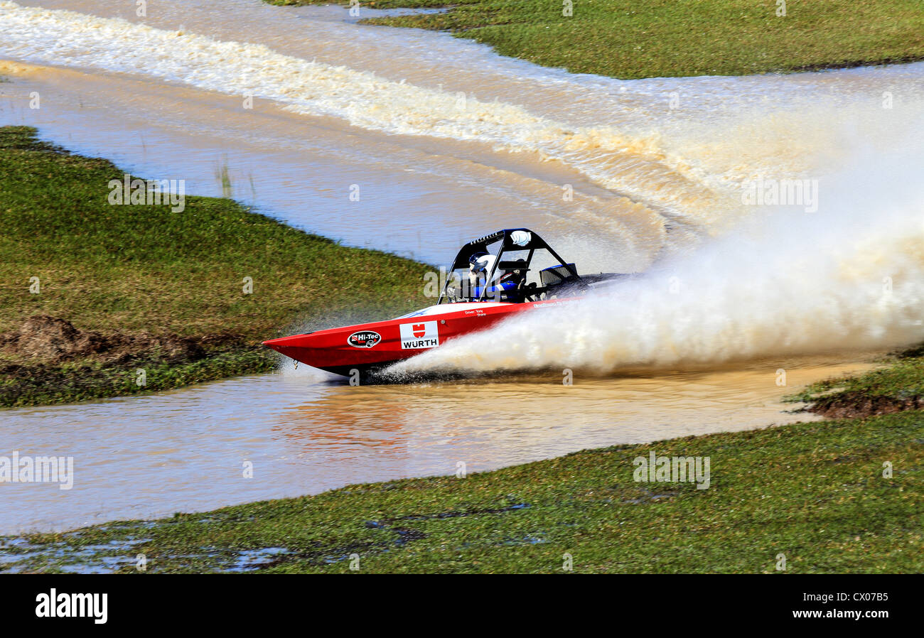 Australian Jet Sprint Boat Championship Timed Sprint Runs On Enclosed