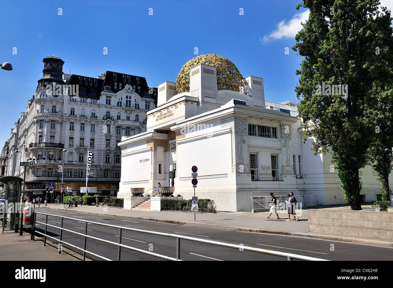 Secession Art Gallery Vienna Austria Stock Photo, Royalty Free Image