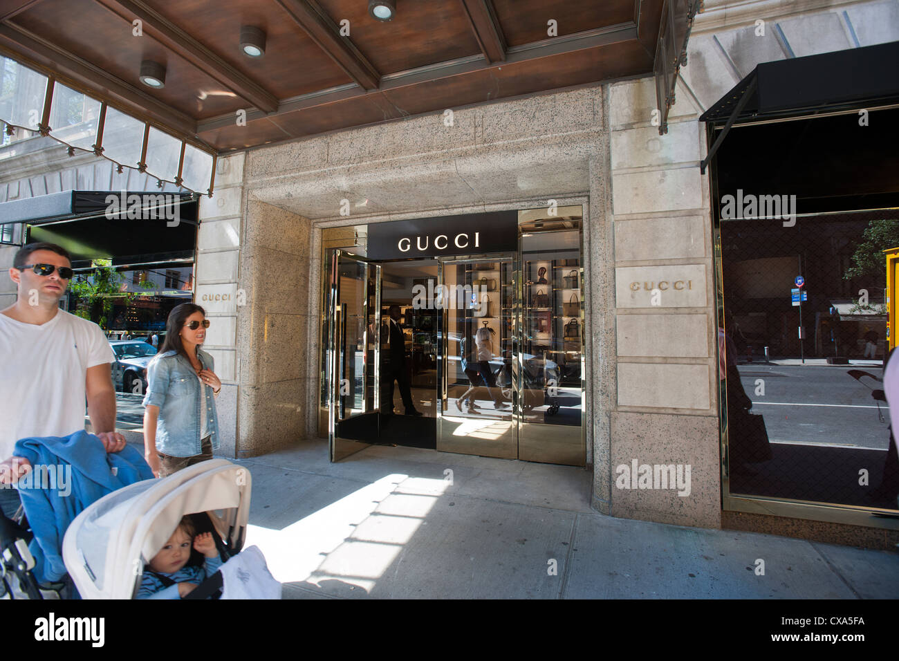 The Gucci store on Madison Avenue in New York Stock Photo, Royalty Free Image: 50625662 - Alamy