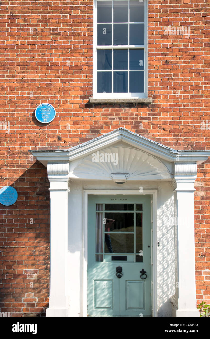 House of Margery Allingham in Tolleshunt D'Arcy, Essex Stock Photo, Royalty Free Image 50638756
