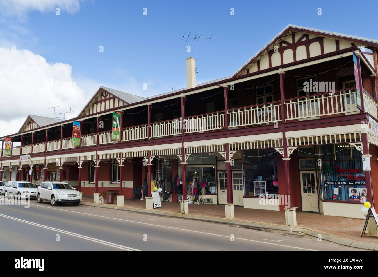 Bridgetown Hotel, Bridgetown, Western Australia Stock