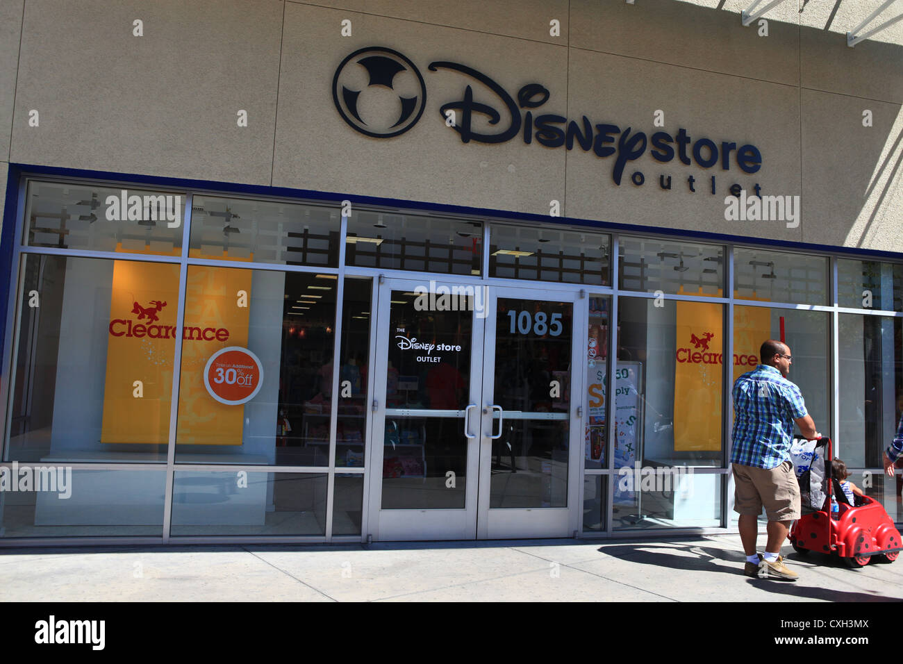 Disney store outlet in Las Vegas North Premium Outlets Shopping Mall Stock Photo, Royalty Free ...