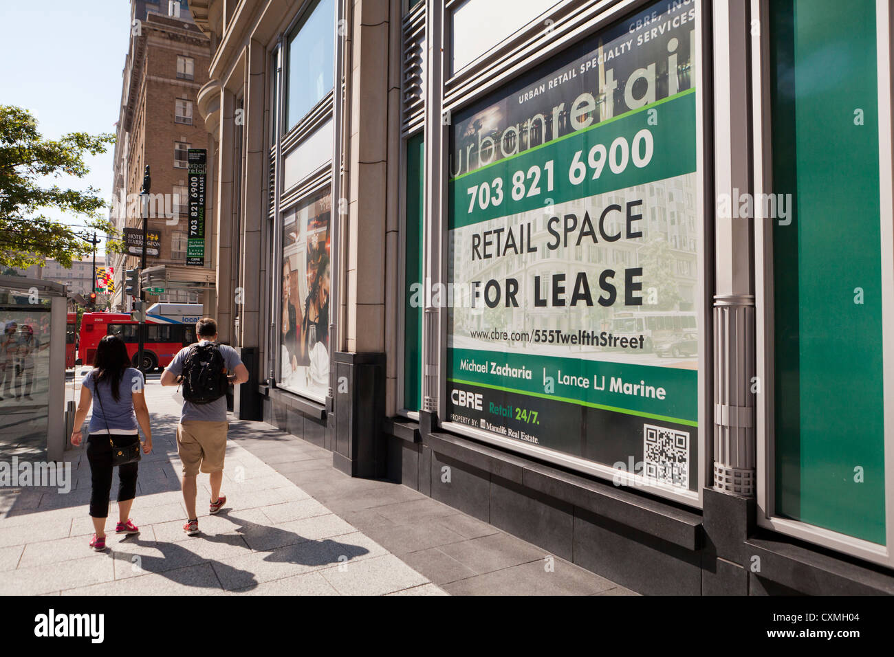 Retail Space for Lease sign Stock Photo, Royalty Free Image 50854164 Alamy