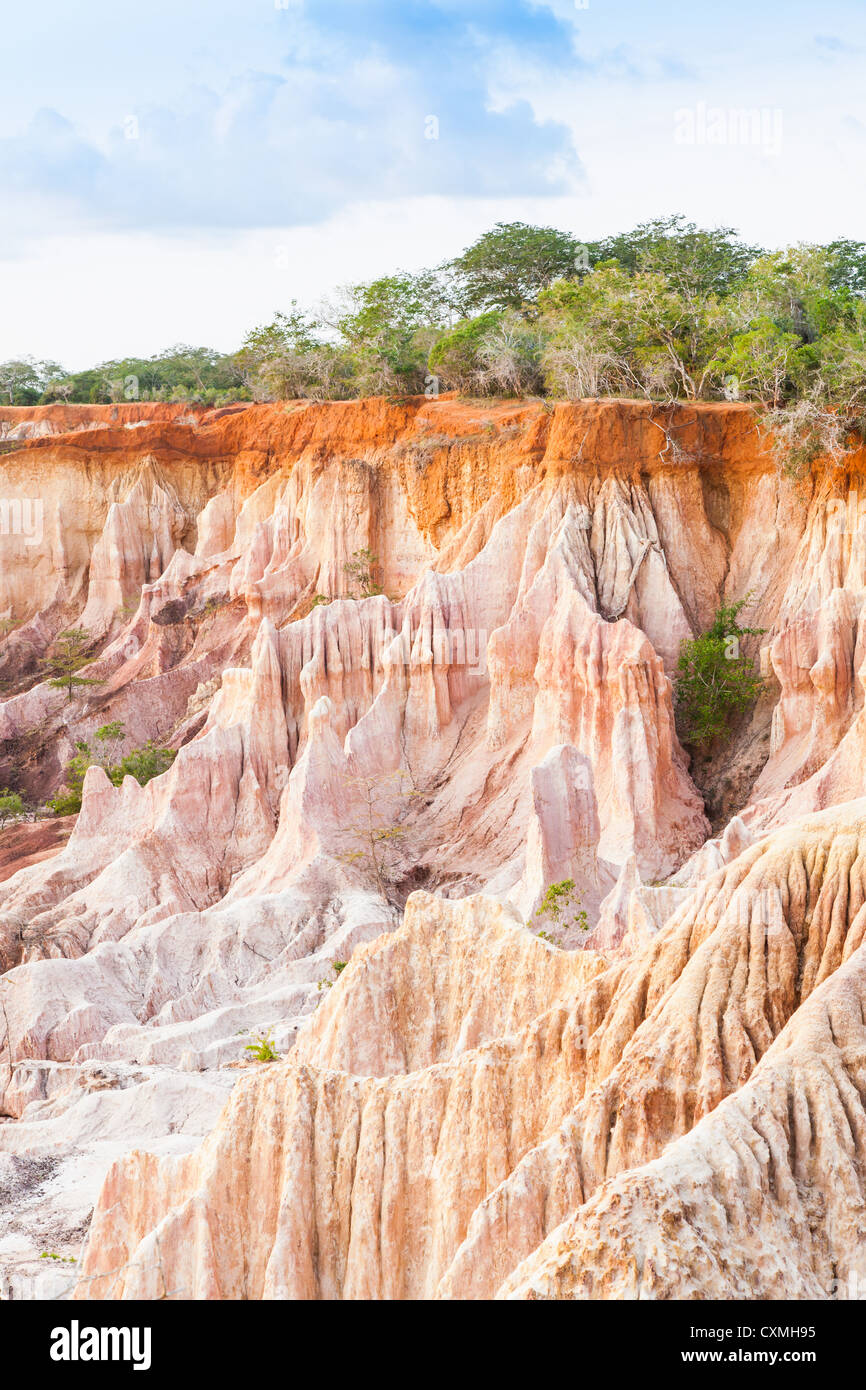 Wonderful Orange Colors At Sunset In Marafa Canyon Also Said The Hell