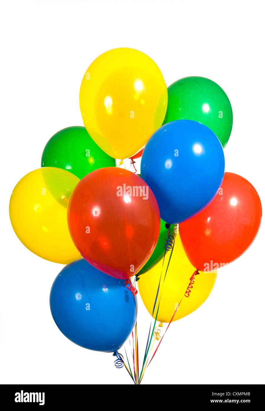 primary color balloons arranged in a bouquet for a birthday party or other type celebration - Primary Color Pictures primary color balloons arranged in a bouquet for a birthday party or other type celebration - Primary Color Pictures