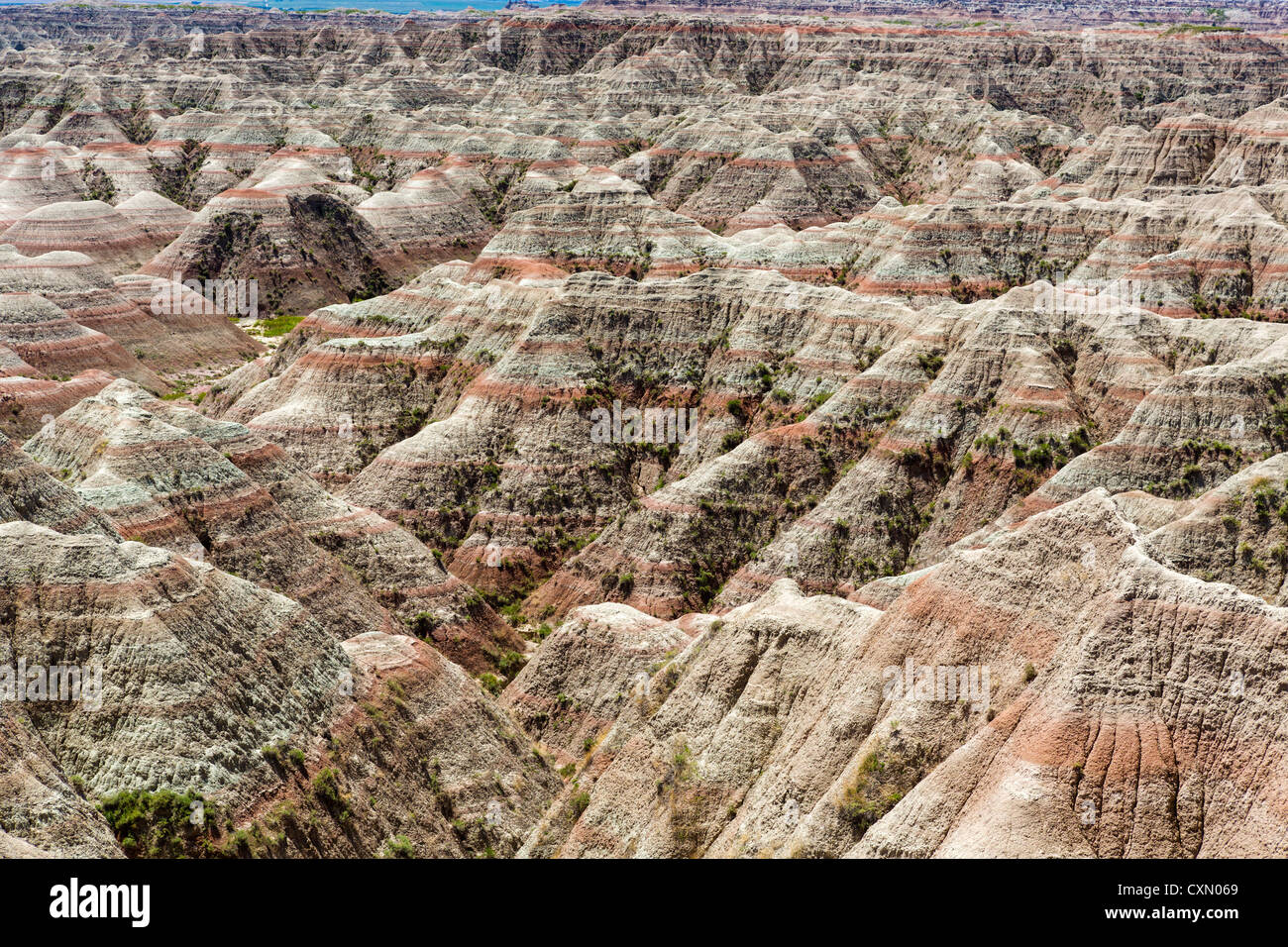 View from the Big Badlands Overlook, Badlands National Park, South Stock Photo 50862961 Alamy