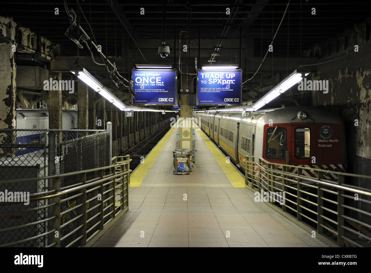Railway tracks, Grand Central Terminal, Midtown Manhattan, New York