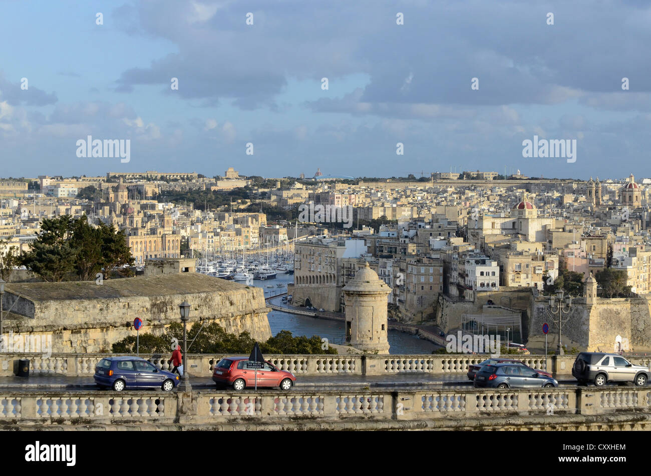St James Bastion, Valletta, Malta, Europe Stock Photo, Royalty Free