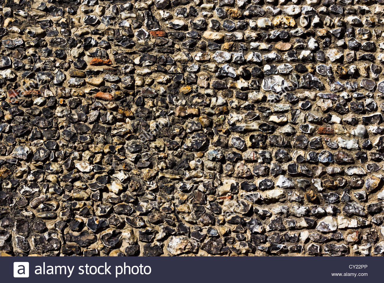 Flint wall Stock Photo, Royalty Free Image 51062558 Alamy