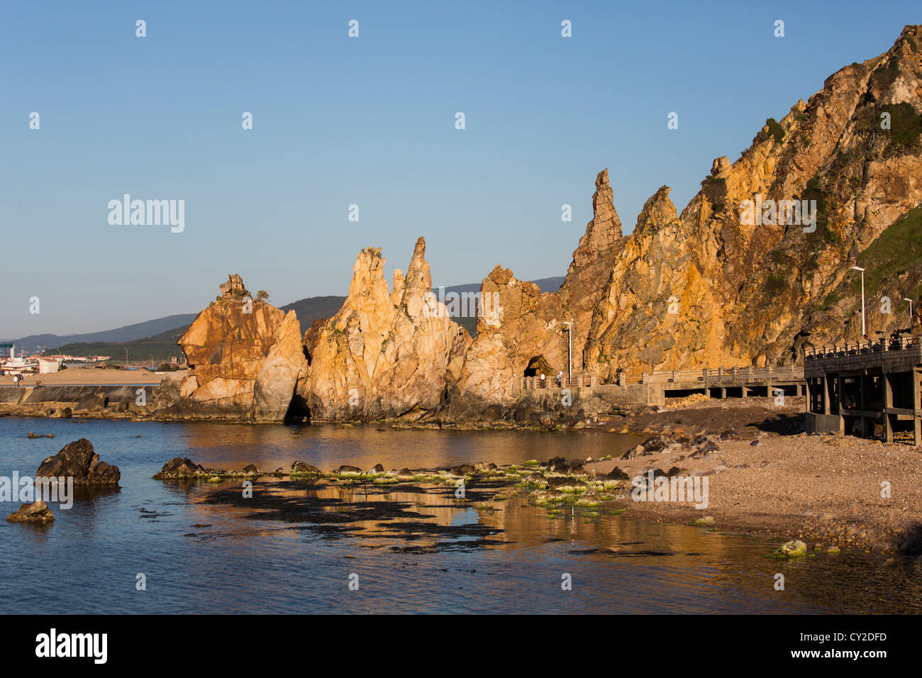 The Needles in Tabarka Tunisia Stock Photo, Royalty Free Image