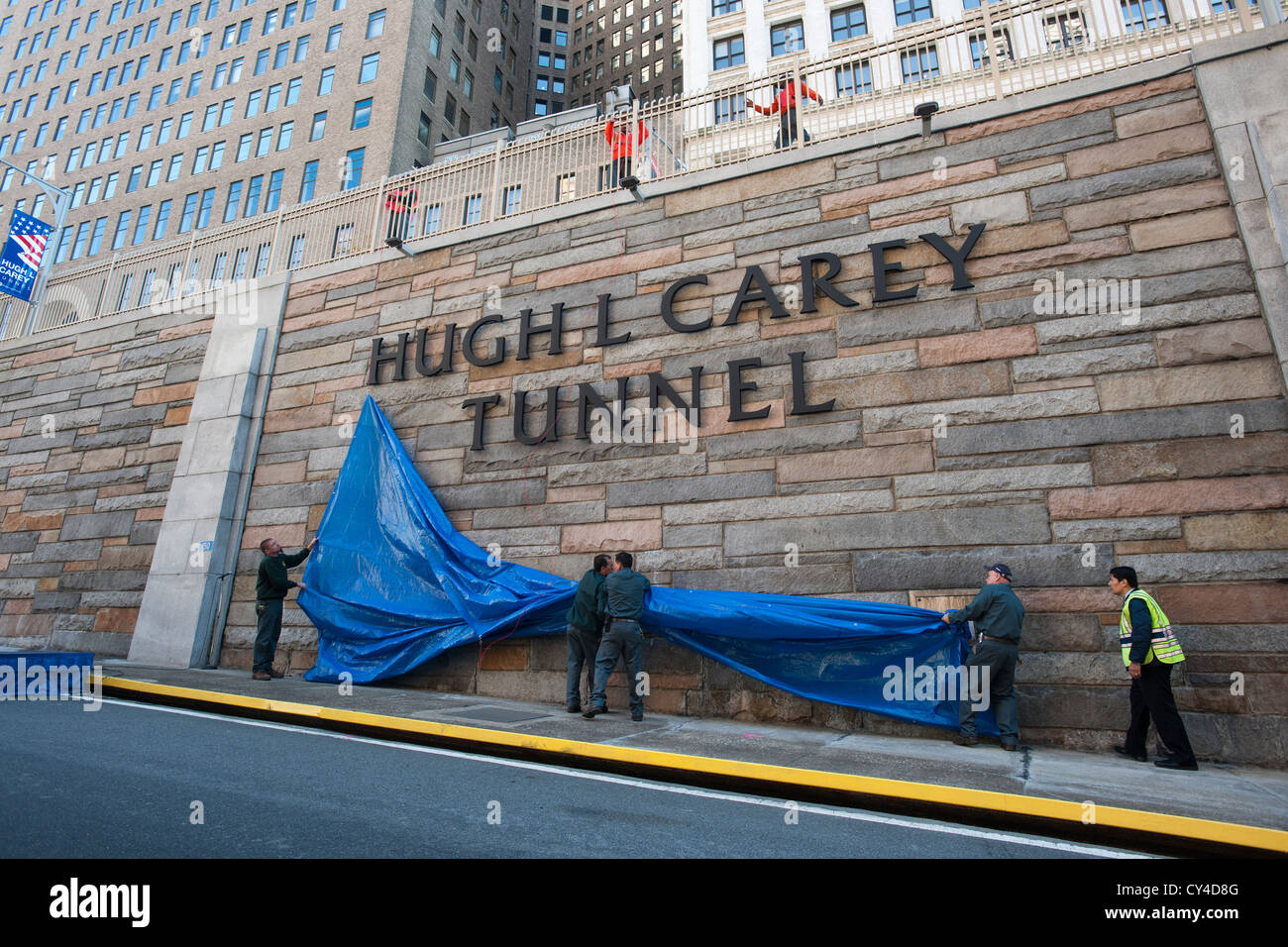 The Brooklyn Battery Tunnel in New York is renamed the Hugh L. Carey