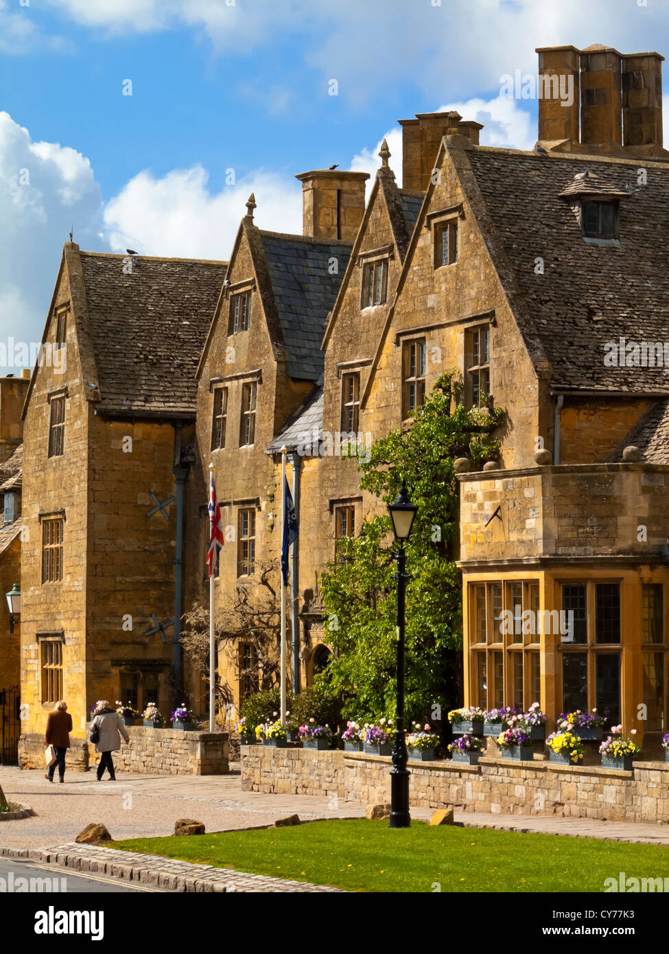 The Lygon Arms hotel in Broadway a village in the Cotswolds Stock Photo