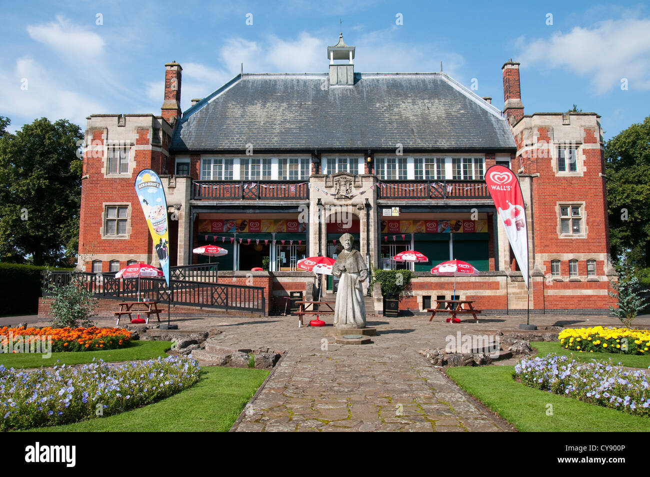 Abbey Park, Leicester City Center England UK Stock Photo, Royalty Free