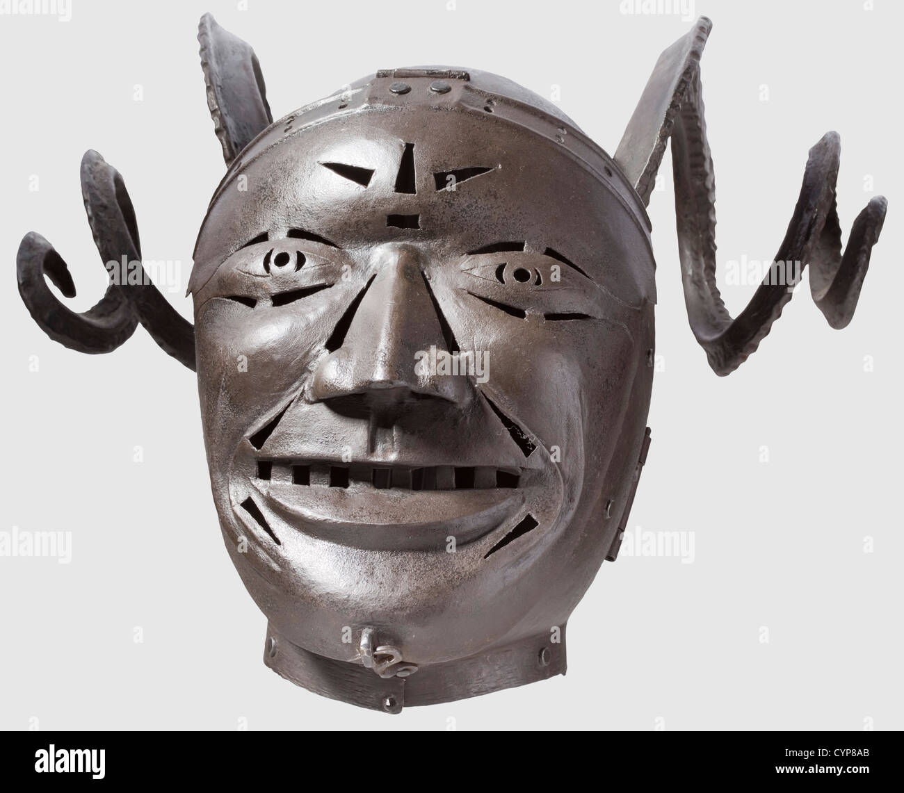 a-mask-of-shame-horned-helmet-in-the-style-of-an-armet-with-schembart-CYP8AB.jpg