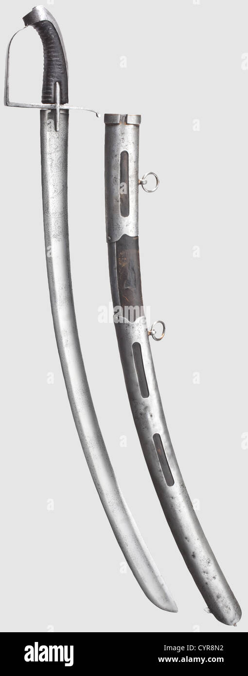 A Russian sabre, model 1786/1796, for the light cavalry Presumably an