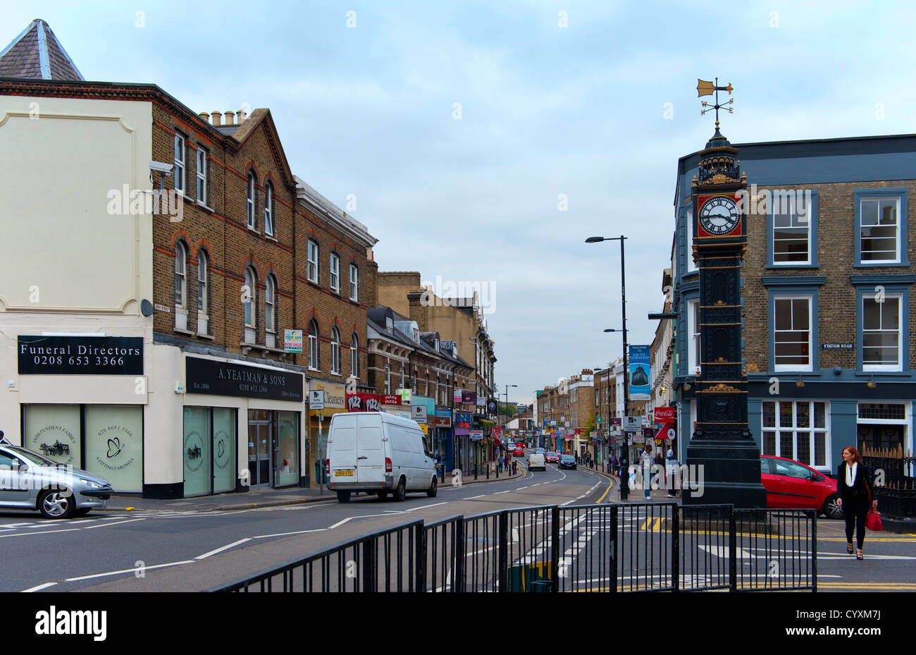 South Norwood High Street, UK Stock Photo, Royalty Free Image 51603094