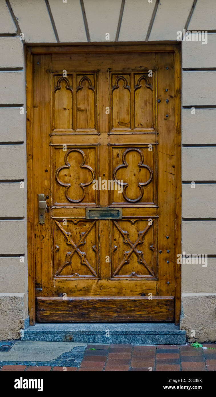 Huge ornate wooden doors Stock Photo, Royalty Free Image 51677778 Alamy