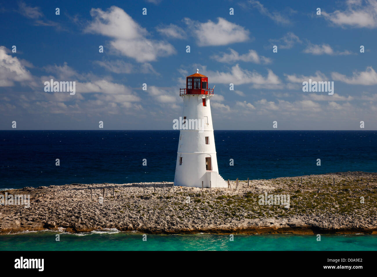 Lighthouse Nassau Bahamas Stock Photo Alamy