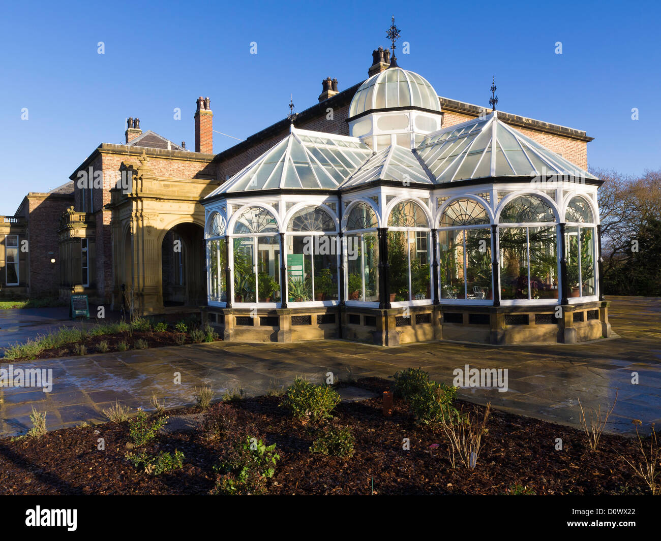 Preston Park Museum Stockton on Tees with a fine Victorian Stock Photo
