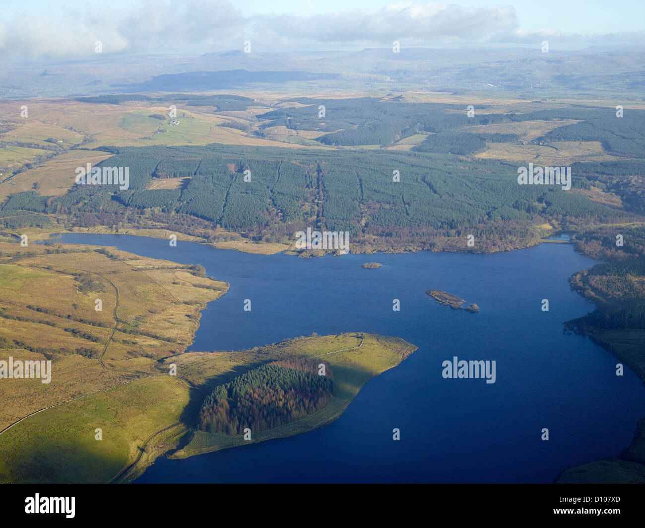 Stocks reservoir, Forest of Bowland, North West England, UK Stock Photo