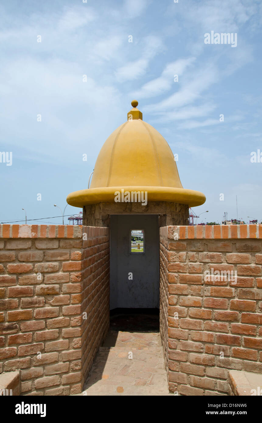 Real Felipe Fort In Lima City Peru Stock Photo Alamy