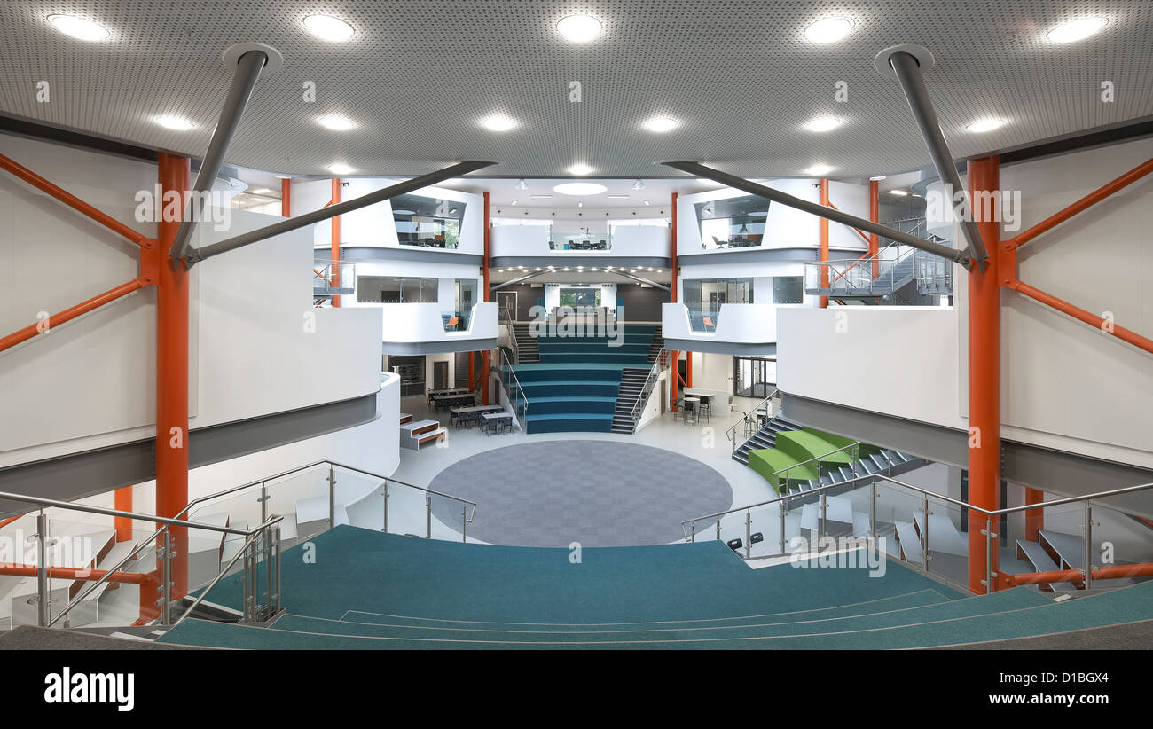 St Ambrose College, Altrincham, United Kingdom. Architect Sheppard Stock Photo, Royalty Free