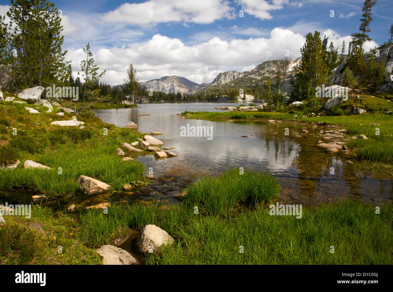 OR0083500...OREGON Mirror Lake in the Lake Basin area of Eagle Cap
