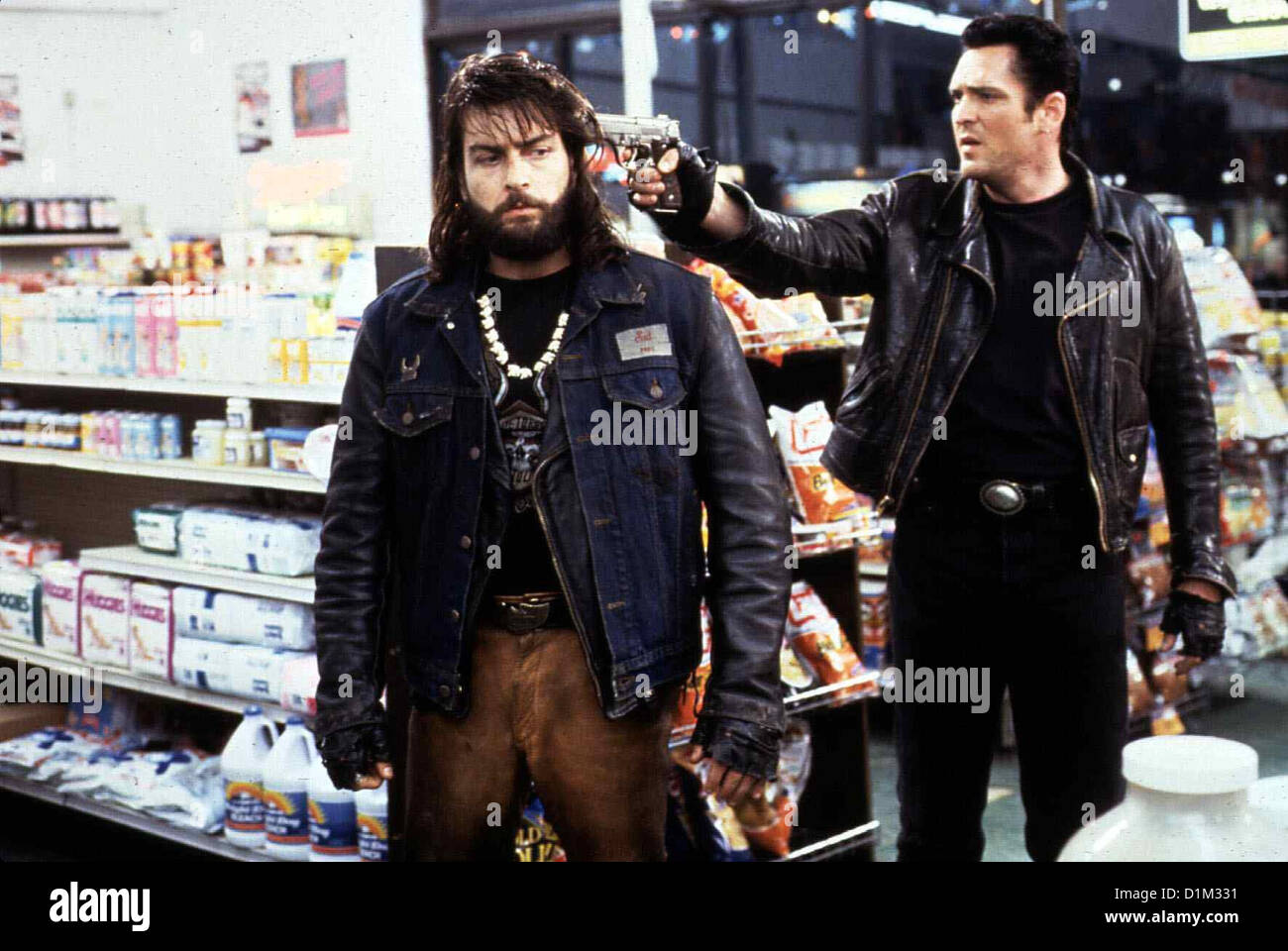 Made Steel Hart Wie Stahl Fixing Shadow Charlie Sheen, Michael Stock Photo, Royalty Free Image