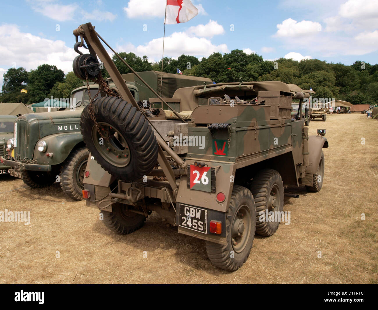 War and Peace Show....30cwt CDSW 6x4 wrecker Stock