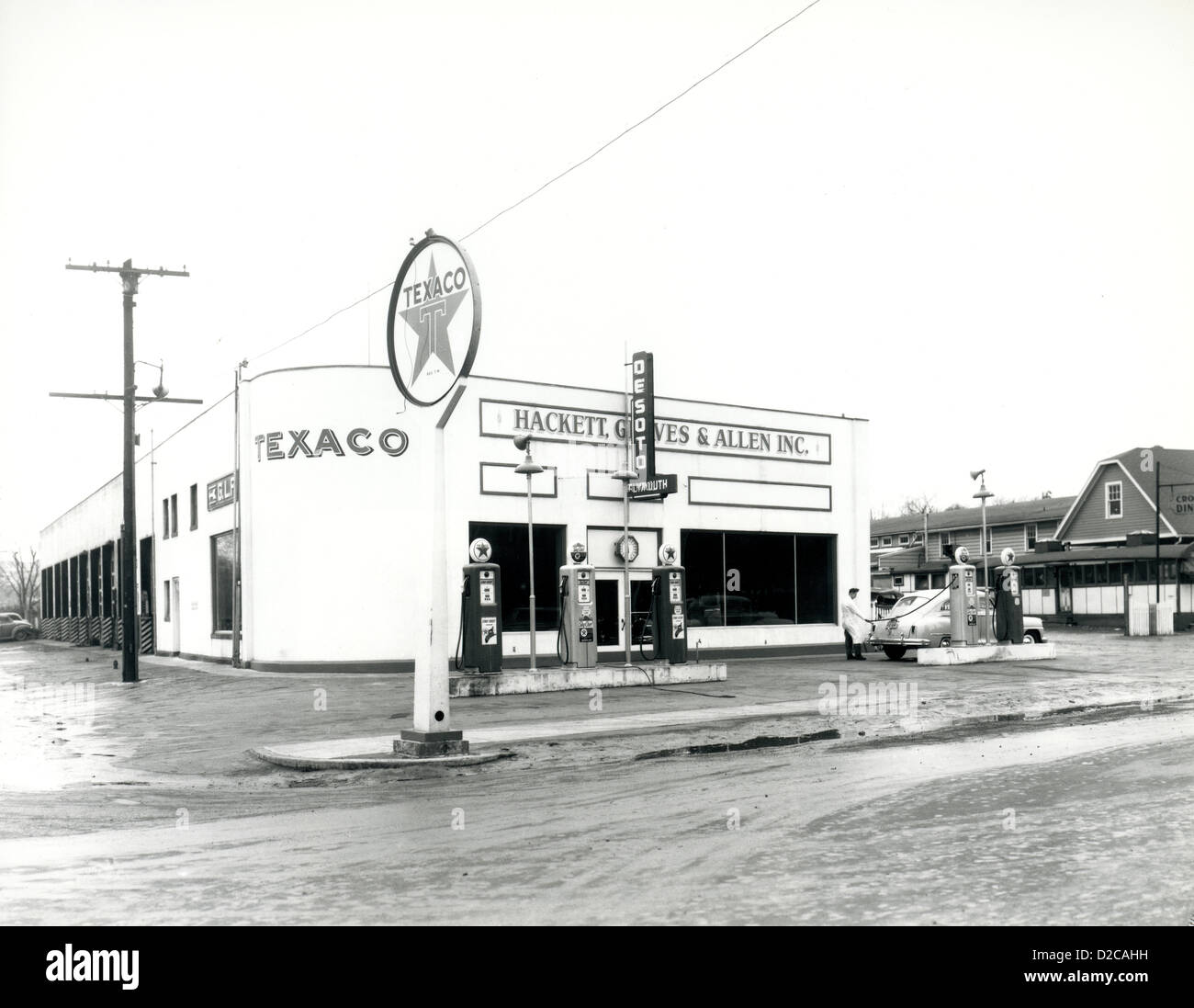 Texaco Gas Station World