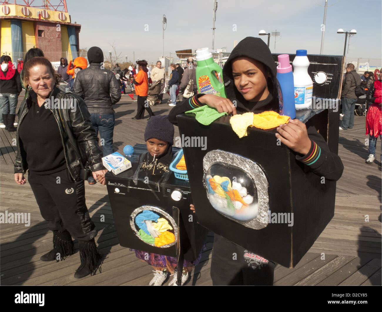 1st annual coney island halloween childrens parade on the boardwalk at coney island in brooklyn 2010 - Halloween At Coney Island 1st annual coney island halloween childrens parade on the boardwalk at coney island in brooklyn 2010 - Halloween At Coney Island