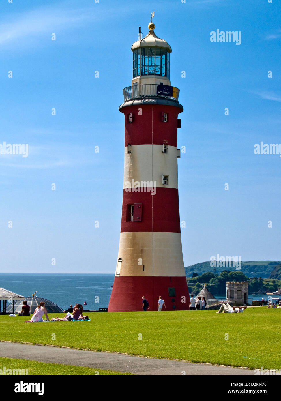 Smeatons Tower, upper part of Smeatons Eddystone Lighthouse built in