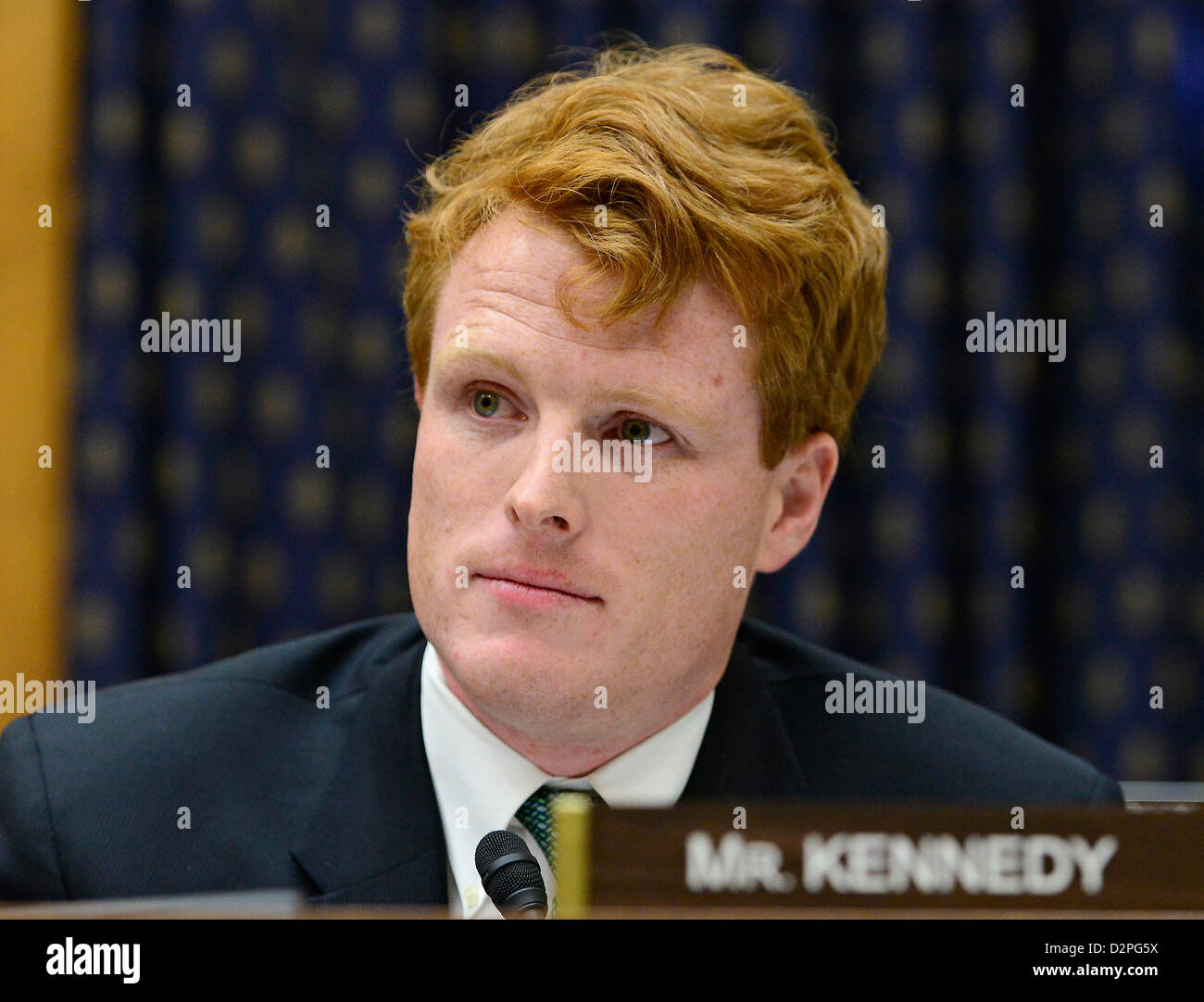 United States Representative Joseph P. Kennedy III (Democrat of Stock