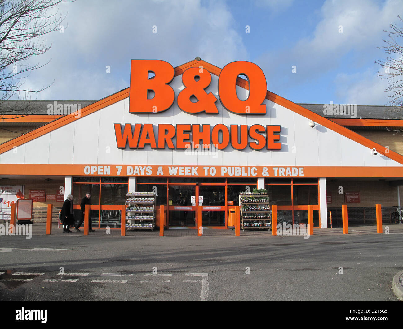 DIY store B&Q in Croydon Surrey United Kingdom Stock Photo, Royalty