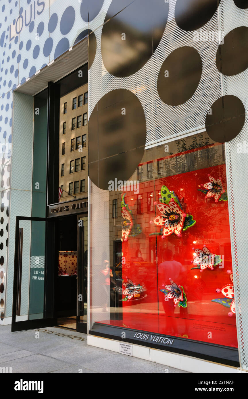 Louis Vuitton storefront, New York City, USA Stock Photo, Royalty Free Image: 53404023 - Alamy