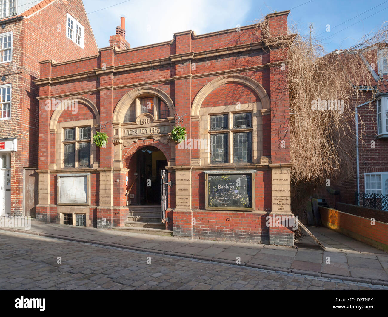 Wesley Hall Church Street Whitby used at present by Bobbins a shop