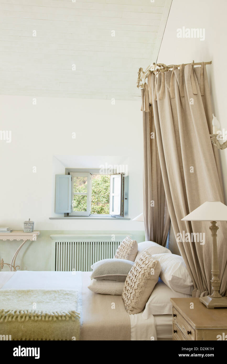 Luxury taupe bedroom Stock Photo, Royalty Free Image: 53446109 - Alamy