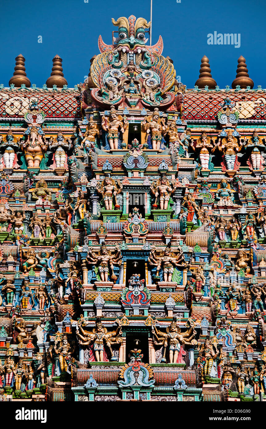 Sri Meenakshi Amman Temple Hindu Dedicated To Parvati Meenakshi