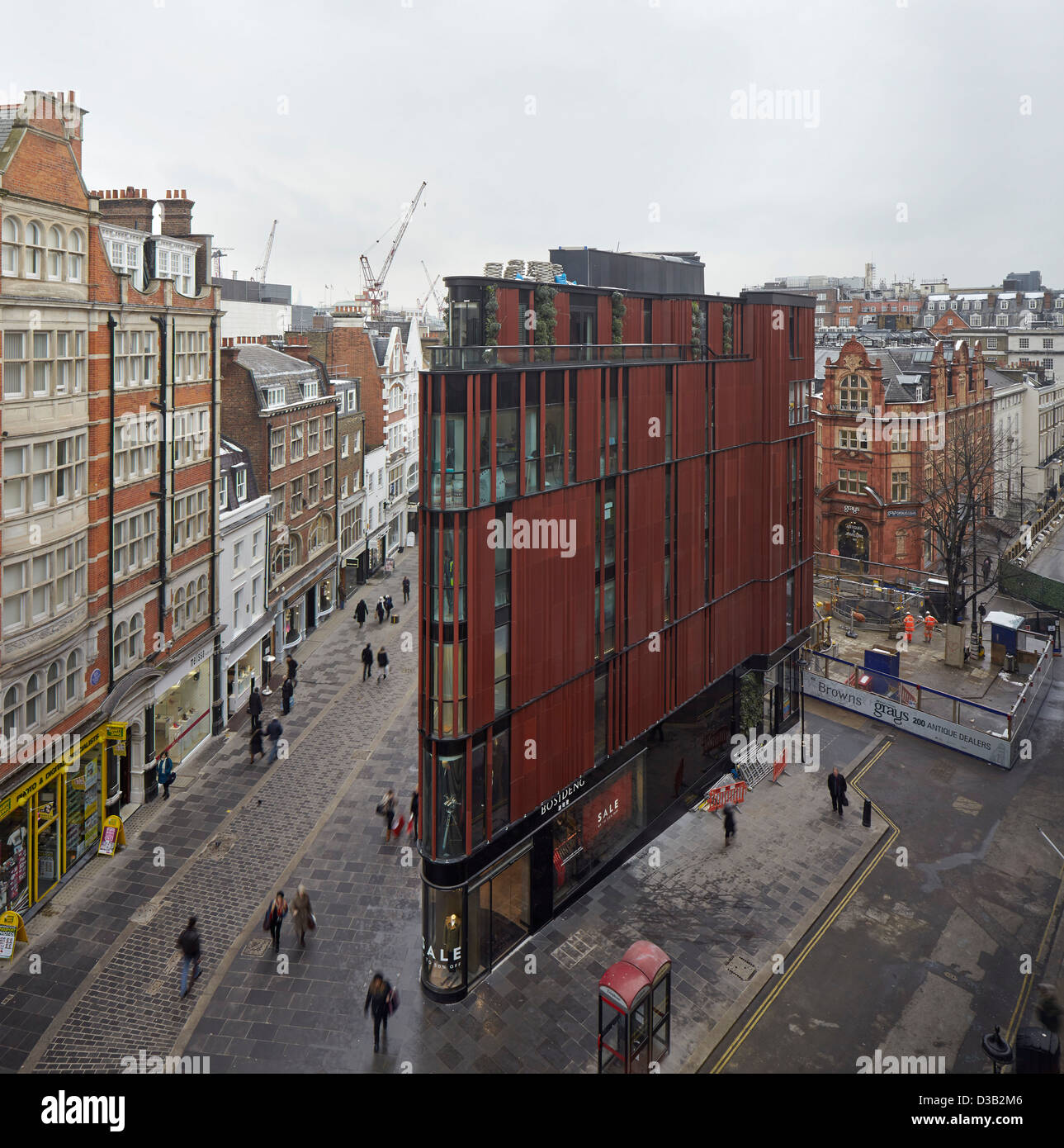 28 South Molton Street, London, United Kingdom. Architect DSDHA Stock