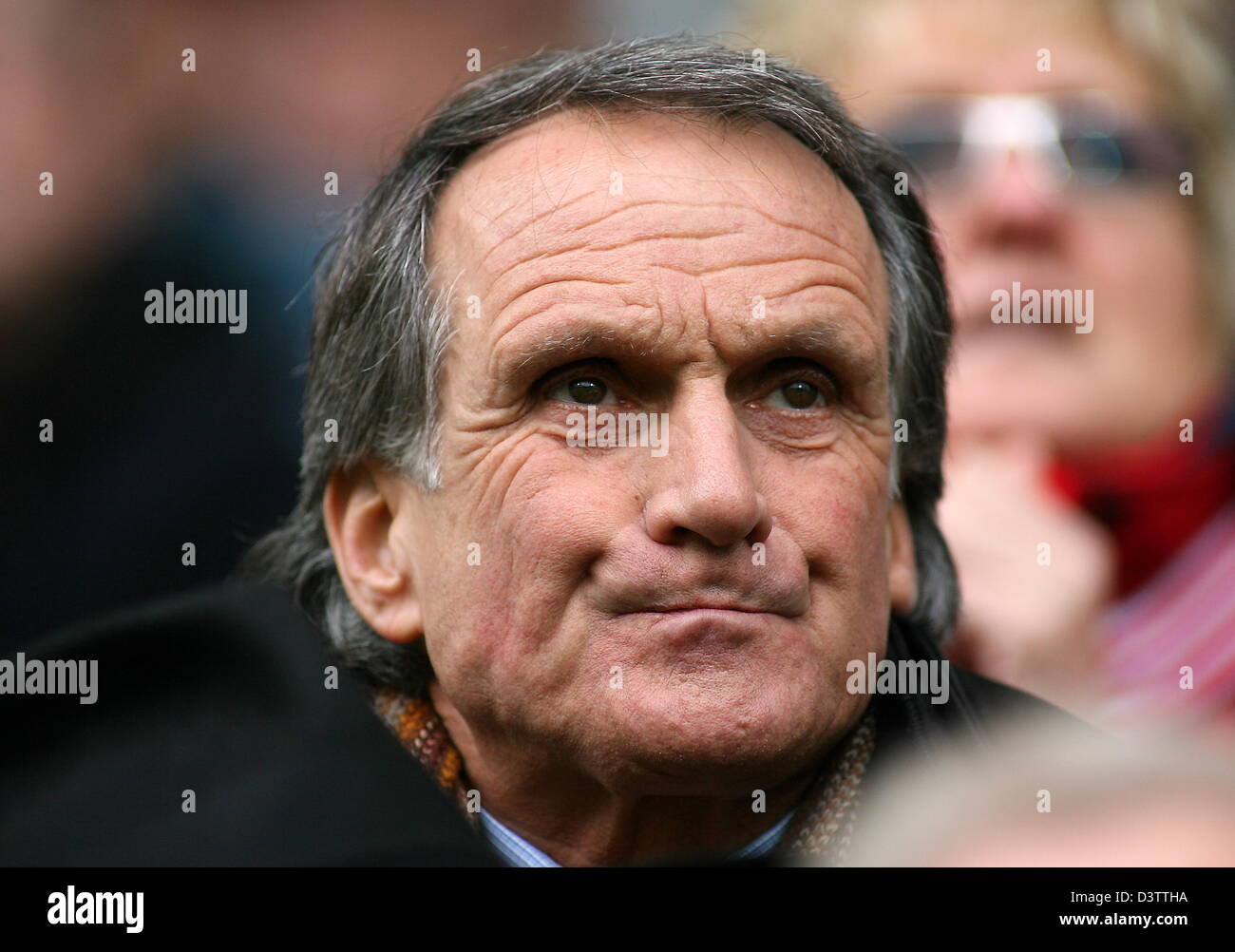 Stock Photo - The photo shows Wolfgang Overath, president of 1st FC Cologne, during the 2nd Bundesliga match against SC Freiburg at the Badenova stadium in ... - the-photo-shows-wolfgang-overath-president-of-1st-fc-cologne-during-D3TTHA