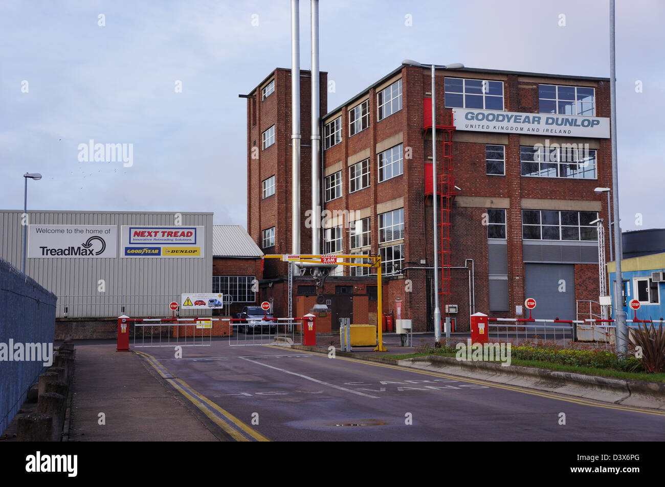 Goodyear / dunlop tyre and retreading factory wolverhampton once